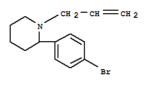 1-Allyl-2-(4-bromo-phenyl)-piperidine Structure,885274-86-2Structure