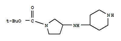 1-N-boc 3-(piperidin-4-ylamino) pyrrolidine Structure,885275-11-6Structure