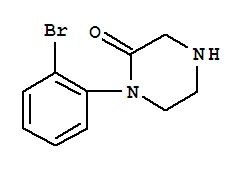 1-(2-Bromo-phenyl)-piperazin-2-one Structure,885275-22-9Structure