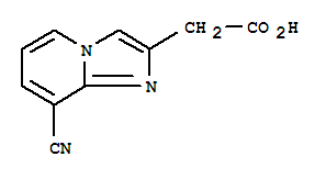 (8-Cyano-imidazo[1,2-a]pyridin-2-yl)-acetic acid Structure,885275-53-6Structure