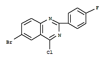 6-Bromo-4-chloro-2-(4-fluorophenyl)quinazoline Structure,885277-35-0Structure