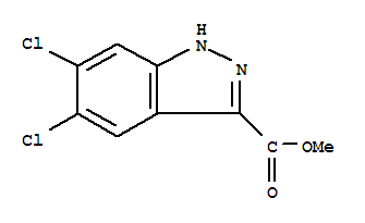 Methyl 5,6-dichloro-1h-indazole-3-carboxylate Structure,885278-48-8Structure