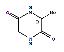 2,5-Piperazinedione,3-methyl-,(3r)-(9ci) Structure,88547-15-3Structure