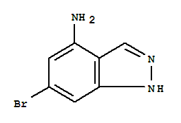 6-Bromo-1H-indazol-4-amine Structure,885518-50-3Structure