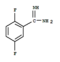 2,5-Difluoro-benzamidine hydrochloride Structure,885957-28-8Structure