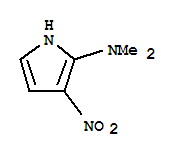 1H-pyrrol-2-amine, n,n-dimethyl-3-nitro- Structure,886036-39-1Structure