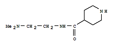 N-[2-(dimethylamino)ethyl]-4-piperidinecarboxamide dihydrochloride Structure,886504-63-8Structure