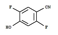 Benzonitrile, 2,5-difluoro-4-hydroxy- Structure,887267-05-2Structure