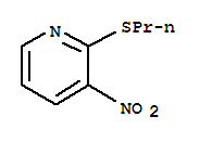 Pyridine, 3-nitro-2-(propylthio)-(9ci) Structure,88753-54-2Structure