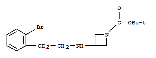 1-Boc-3-[2-(2-bromo-phenyl)-ethylamino]-azetidine Structure,887579-80-8Structure