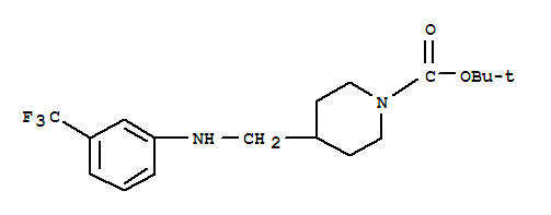 1-Boc-4-[(3-trifluoromethyl-phenylamino)-methyl]-piperidine Structure,887582-66-3Structure