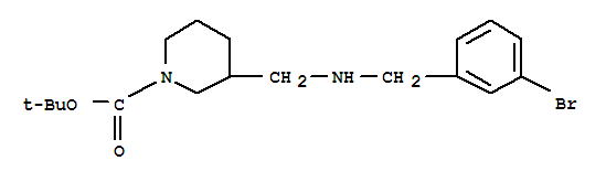 1-Boc-3-[(3-bromo-benzylamino)-methyl]-piperidine Structure,887587-16-8Structure