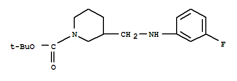 1-Boc-3-[(3-fluoro-phenylamino)-methyl]-piperidine Structure,887587-39-5Structure