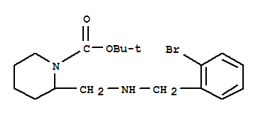 1-Boc-2-[(2-bromo-benzylamino)-methyl]-piperidine Structure,887587-74-8Structure