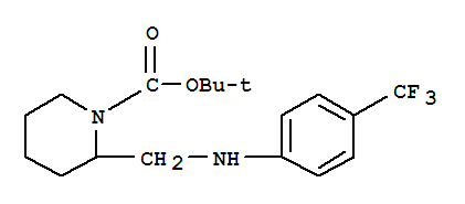 1-Boc-2-[(4-trifluoromethyl-phenylamino)-methyl]-piperidine Structure,887588-14-9Structure