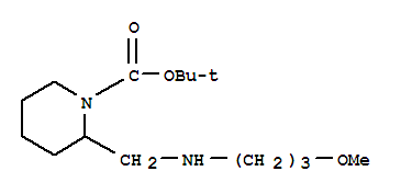 1-Boc-2-[(3-methoxy-propylamino)-methyl]-piperidine Structure,887588-54-7Structure