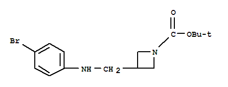 1-Boc-3-[(4-bromophenyl-amino)-methyl]-azetidine Structure,887589-74-4Structure