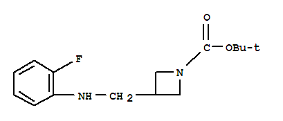 1-Boc-3-[(2-fluorophenyl-amino)-methyl]-azetidine Structure,887589-96-0Structure