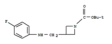 1-Boc-3-[(4-fluorophenyl-amino)-methyl]-azetidine Structure,887590-04-7Structure