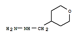 (Tetrahydro-pyran-4-ylmethyl)-hydrazine Structure,887592-12-3Structure