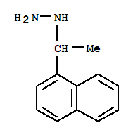 1-(1-Naphthyl)-ethylhydrazine Structure,887592-91-8Structure