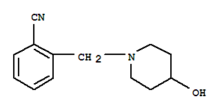 2-(4-Hydroxy-piperidin-1-ylmethyl)-benzonitrile Structure,887593-76-2Structure