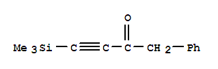 1-Phenyl-4-trimethylsilanyl-but-3-yn-2-one Structure,88768-84-7Structure