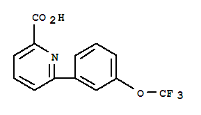 6-(3-(Trifluoromethoxy)phenyl)picolinicacid Structure,887983-58-6Structure