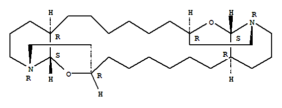 (+)-Xestospongin a Structure,88840-02-2Structure