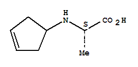 L-alanine, n-(3-cyclopenten-1-yl)-(9ci) Structure,88899-15-4Structure