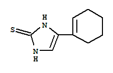 2H-imidazole-2-thione, 4-(1-cyclohexen-1-yl)-1,3-dihydro- Structure,889097-83-0Structure