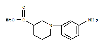 1-(3-Amino-phenyl)-piperidine-3-carboxylic acid ethyl ester Structure,889947-80-2Structure