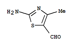 2-Amino-4-methyl-5-thiazolecarboxaldehyde Structure,89021-10-3Structure