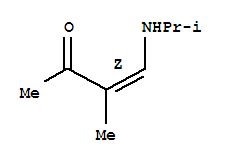 3-Buten-2-one, 3-methyl-4-[(1-methylethyl)amino]-, (z)-(9ci) Structure,89029-87-8Structure