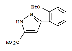 5-(2-Ethoxy-phenyl)-2H-pyrazole-3-carboxylic acid Structure,890621-20-2Structure