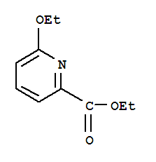 2-Pyridinecarboxylic acid, 6-ethoxy-, ethyl ester Structure,890655-74-0Structure