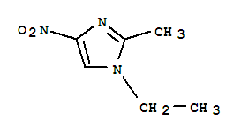 1-Ethyl-2-methyl-4-nitro-1h-imidazole Structure,89128-07-4Structure