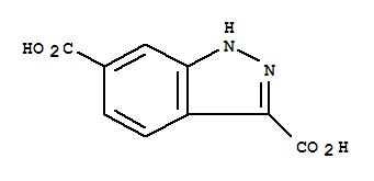 1H-indazole-3,6-dicarboxylic acid Structure,891782-59-5Structure