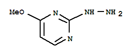 2-Hydrazinyl-4-methoxypyrimidine Structure,89181-80-6Structure