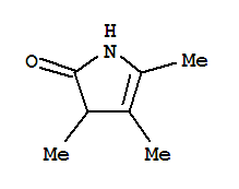 2H-pyrrol-2-one,1,3-dihydro-3,4,5-trimethyl-(9ci) Structure,89267-83-4Structure