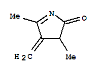 2H-pyrrol-2-one,3,4-dihydro-3,5-dimethyl-4-methylene-(9ci) Structure,89267-98-1Structure