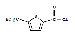 2-Thiophenecarboxylicacid,5-(chloroformyl)-(7ci) Structure,89284-70-8Structure