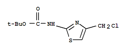 Tert-butyl 4-(chloromethyl)thiazol-2-ylcarbamate Structure,892952-70-4Structure