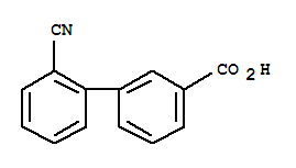 2’-Cyanobiphenyl-3-carboxylic acid Structure,893736-75-9Structure