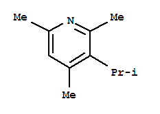 Pyridine, 2,4,6-trimethyl-3-(1-methylethyl)-(9ci) Structure,89406-85-9Structure