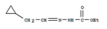 Hydrazinecarboxylic acid, (2-cyclopropylethylidene)-, ethyl ester (9ci) Structure,894101-39-4Structure