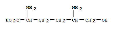 Hexanoic acid, 2,5-diamino-6-hydroxy-(7ci) Structure,89582-46-7Structure