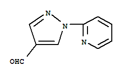 1-Pyridin-2-yl-1h-pyrazole-4-carbaldehyde Structure,896717-66-1Structure