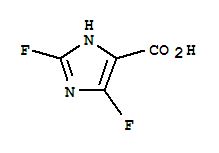 1H-imidazole-4-carboxylicacid,2,5-difluoro-(9ci) Structure,89676-60-8Structure