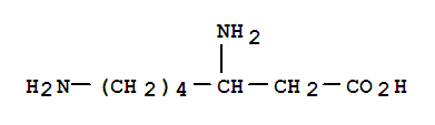 Heptanoic acid, 3,7-diamino- Structure,89687-33-2Structure